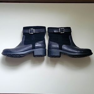 🔥 Aquatalia Moto Boots 🔥  Leather Made in Italy  🇮🇹 Women's 6.5